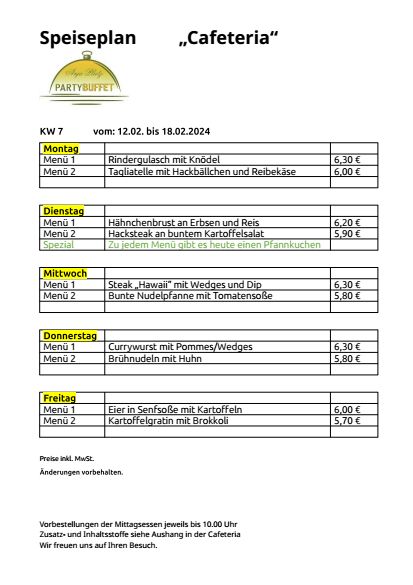 Speisepläne | ihr-partybuffet.de
